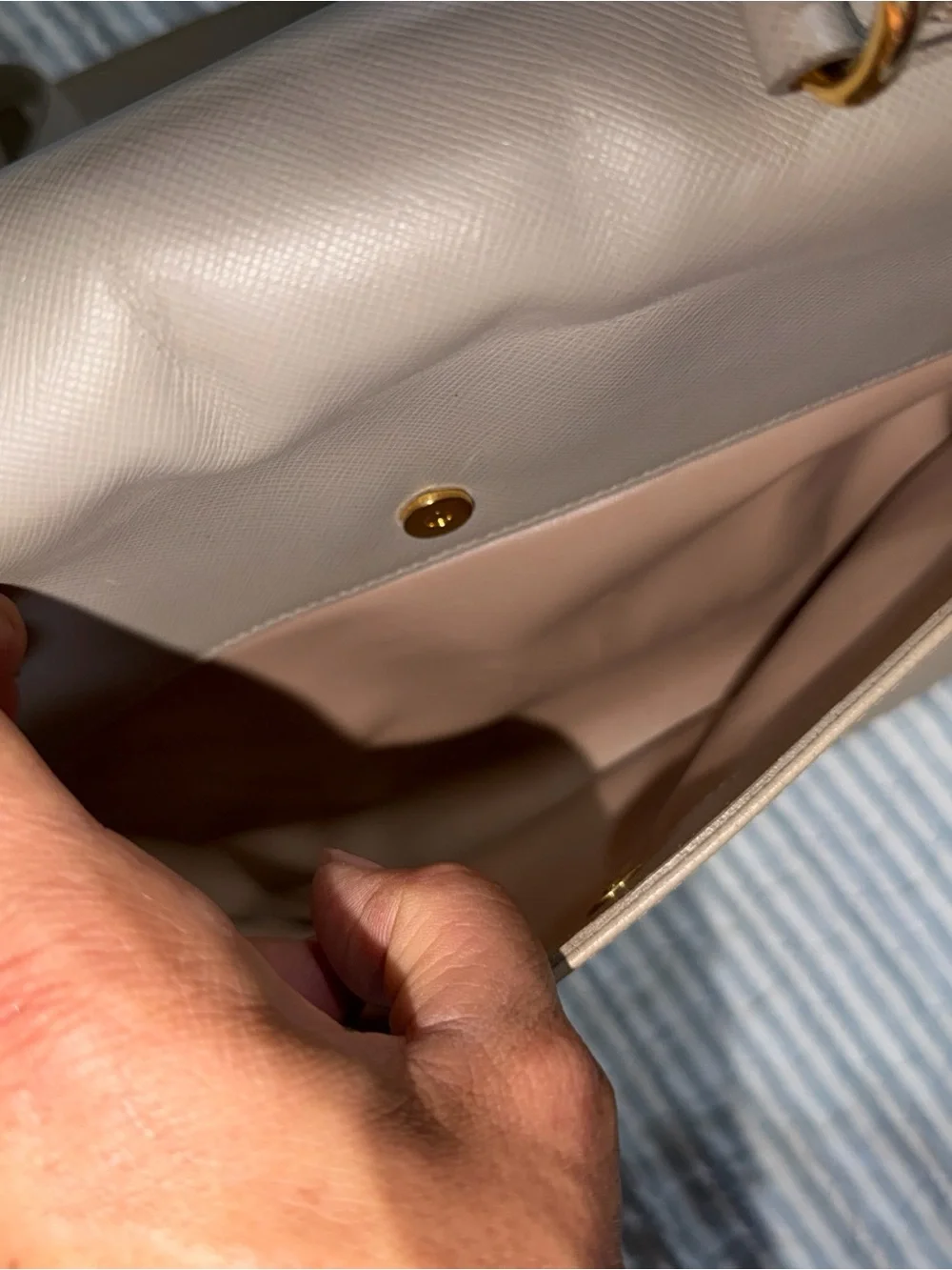 Prada sophisticated taupe